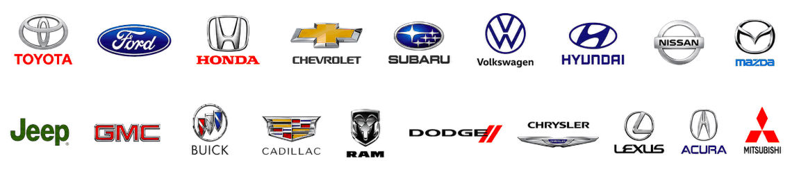 Vehicle makes we cut and program keys for